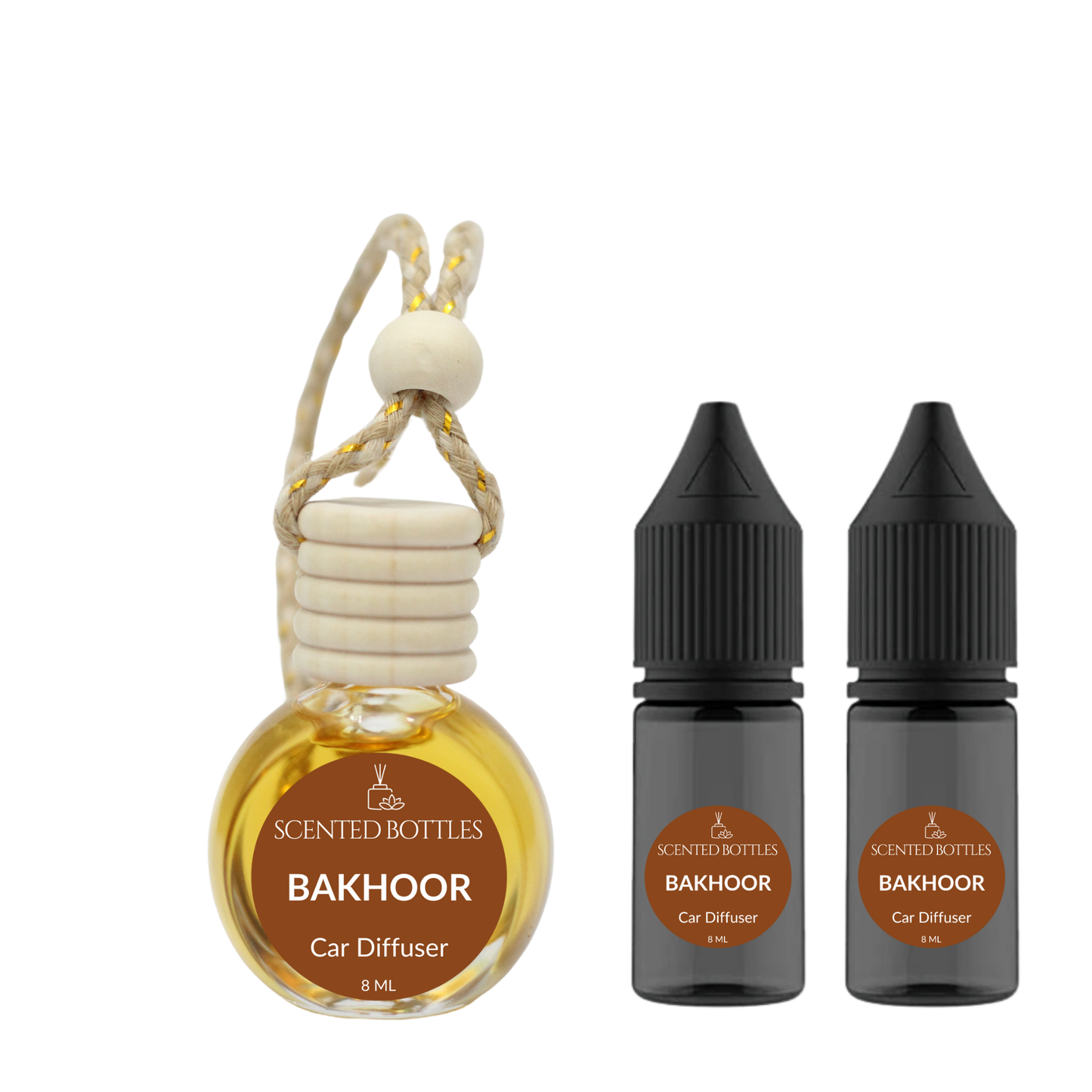 Bakhoor - Round Hanging Car Diffuser
