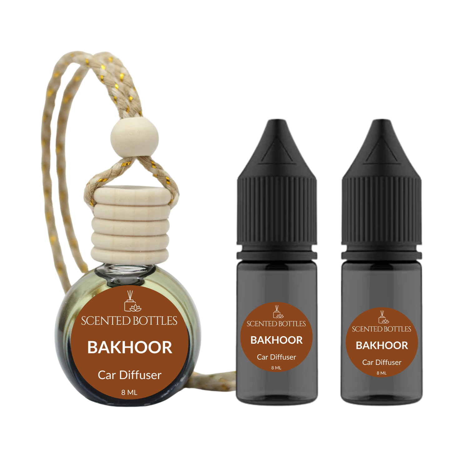 Bakhoor - Black Shade Car Diffuser