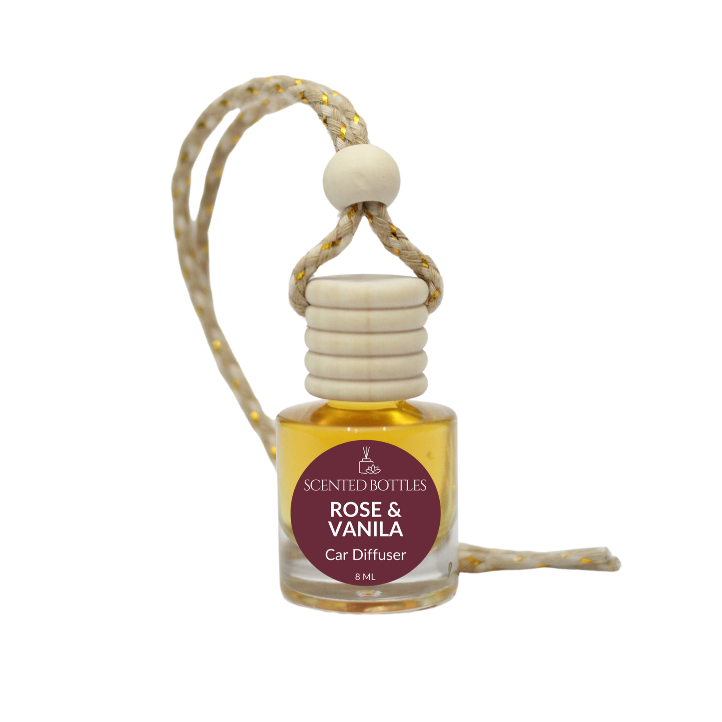 Rose & Vanilla - Cylinder Hanging