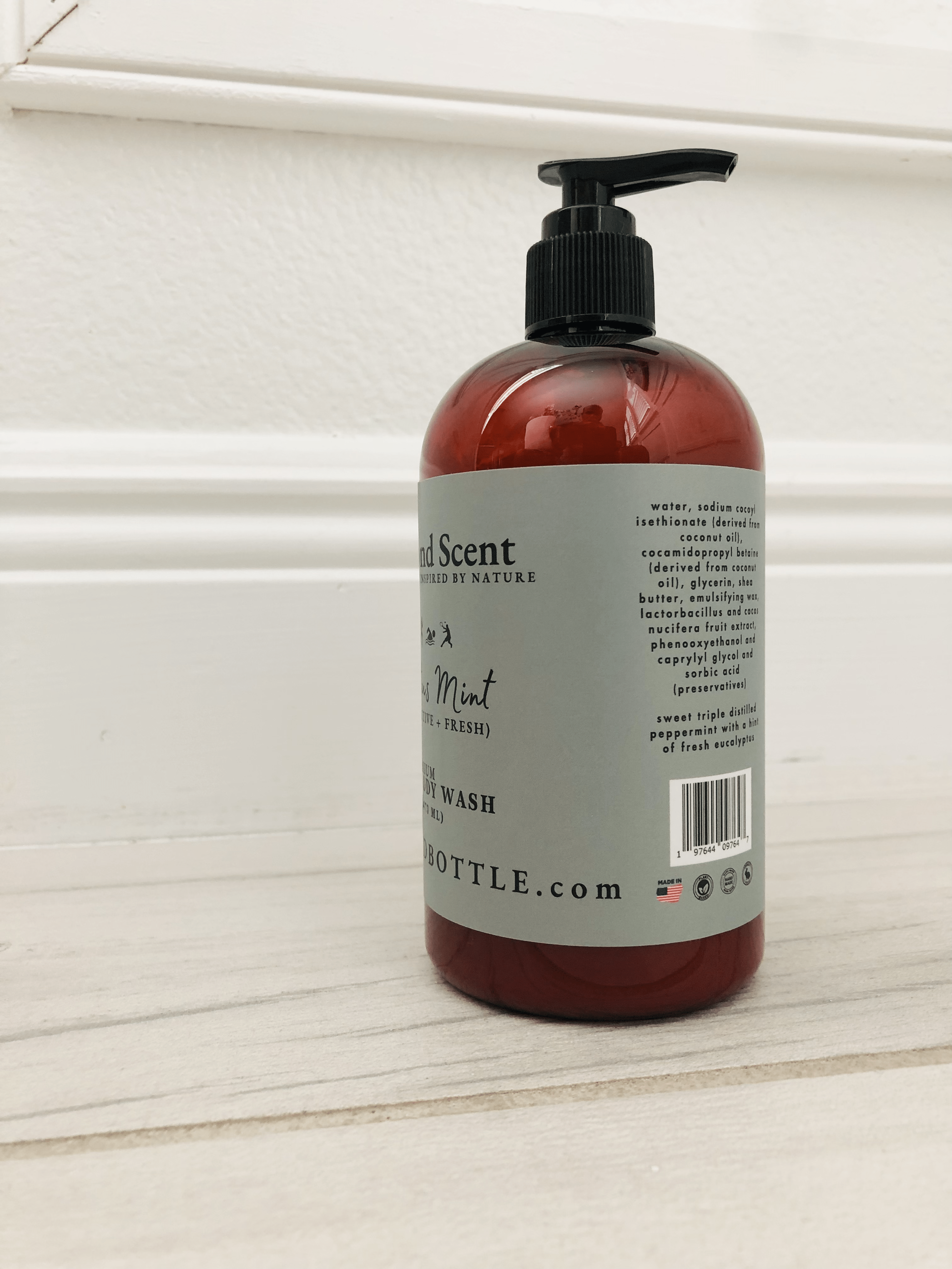 Eucalyptus Mint (Premium Creamy Body Wash Soap - 16 oz)