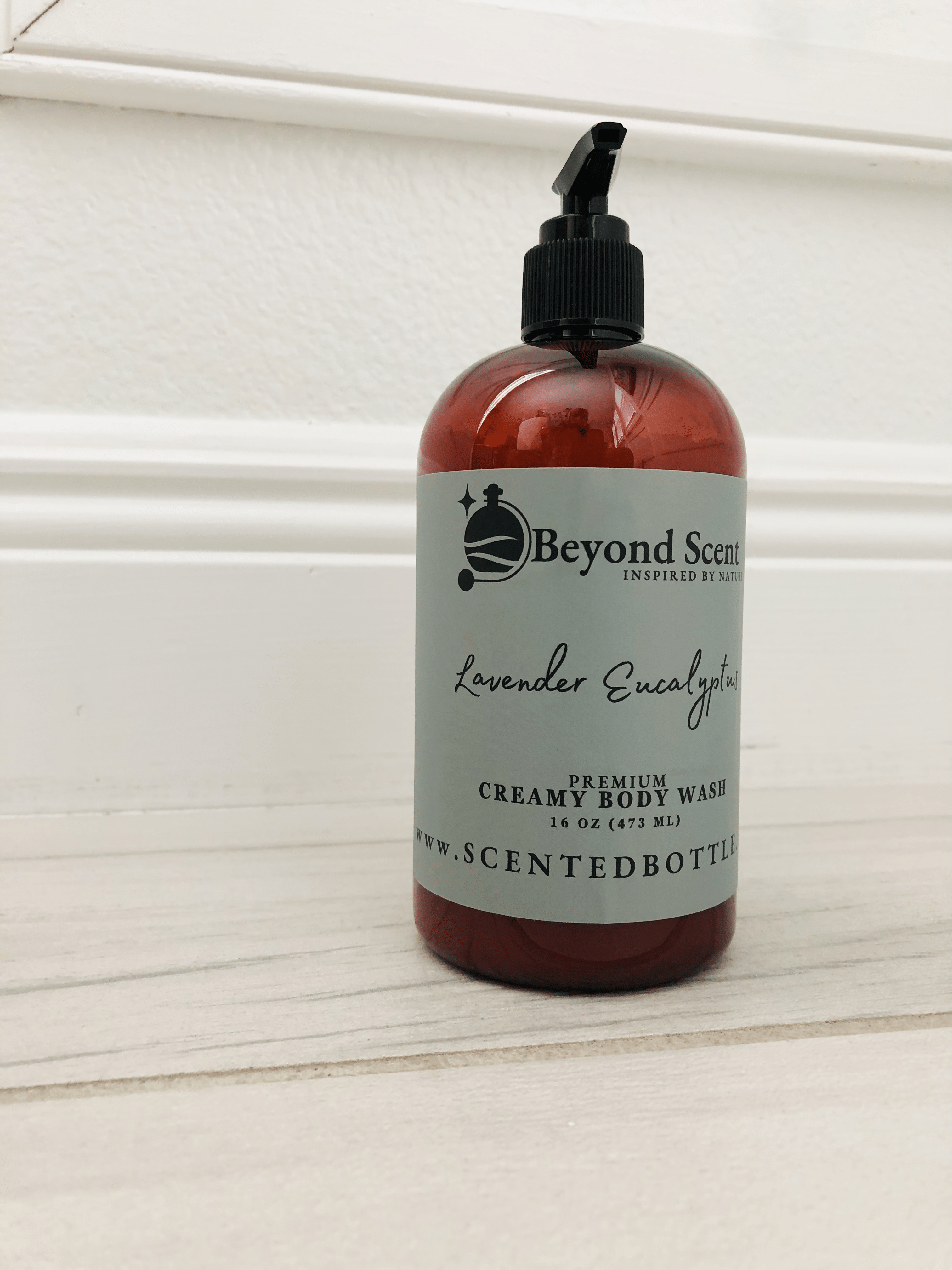 Lavender Eucalyptus (Premium Creamy Body Wash Soap - 16 oz)