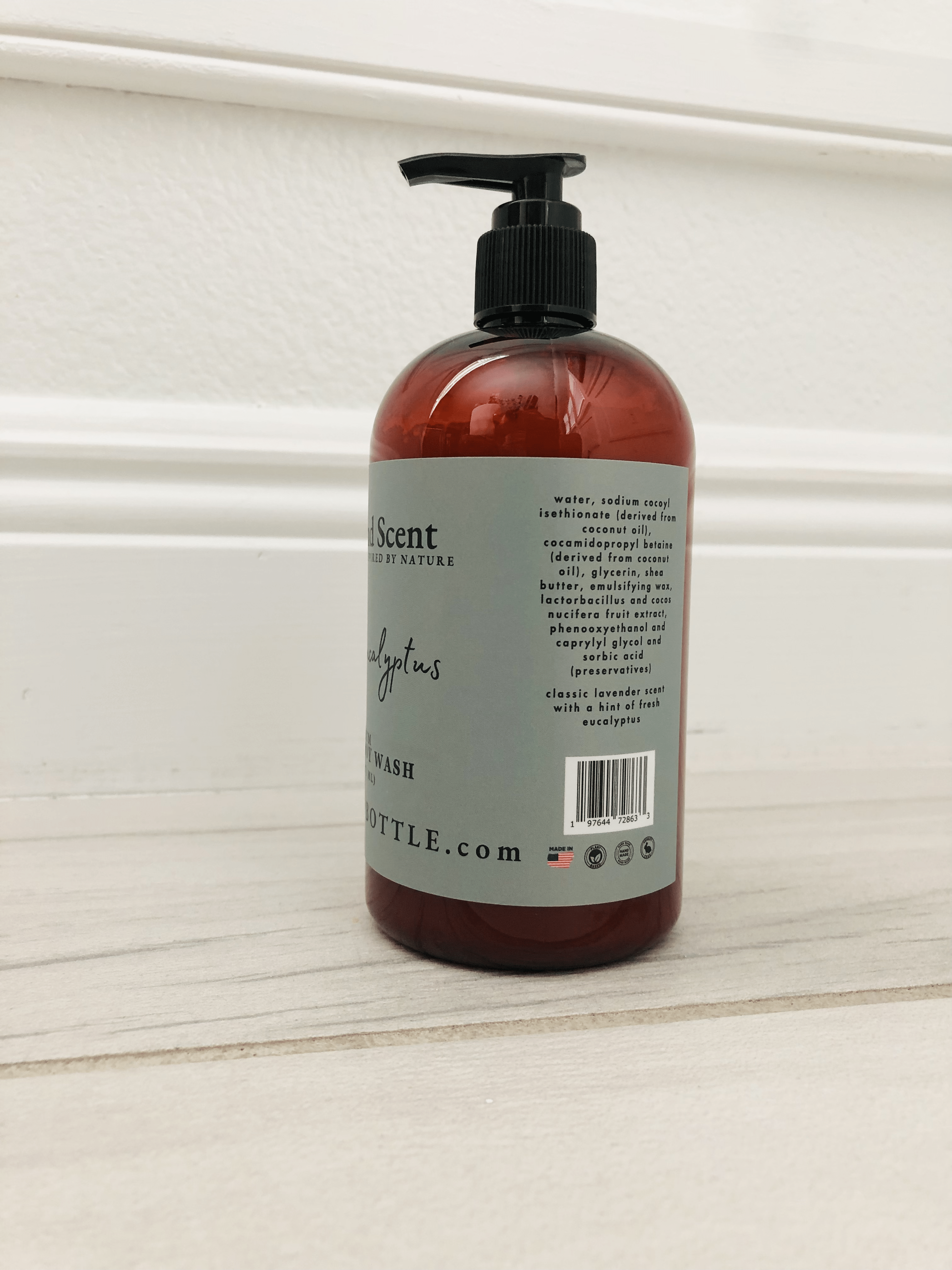 Lavender Eucalyptus (Premium Creamy Body Wash Soap - 16 oz)