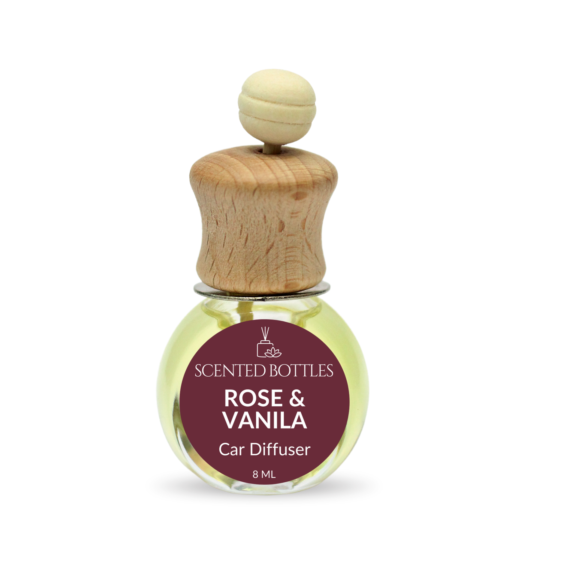 Rose & Vanilla car diffuser and car air freshener