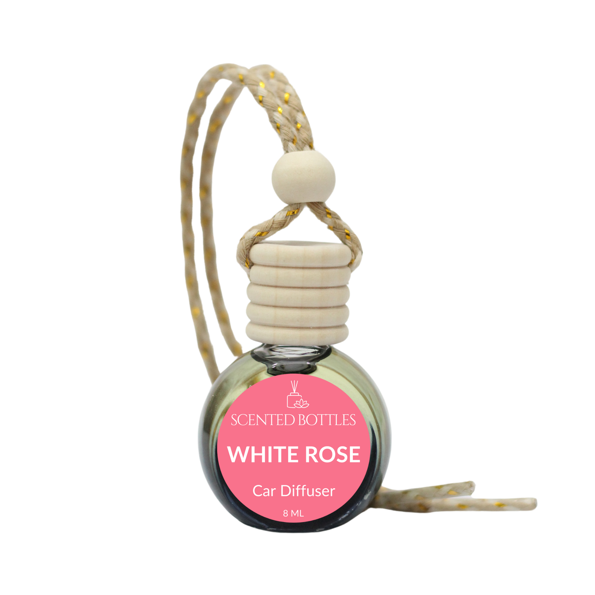 White Rose car diffuser and air freshener