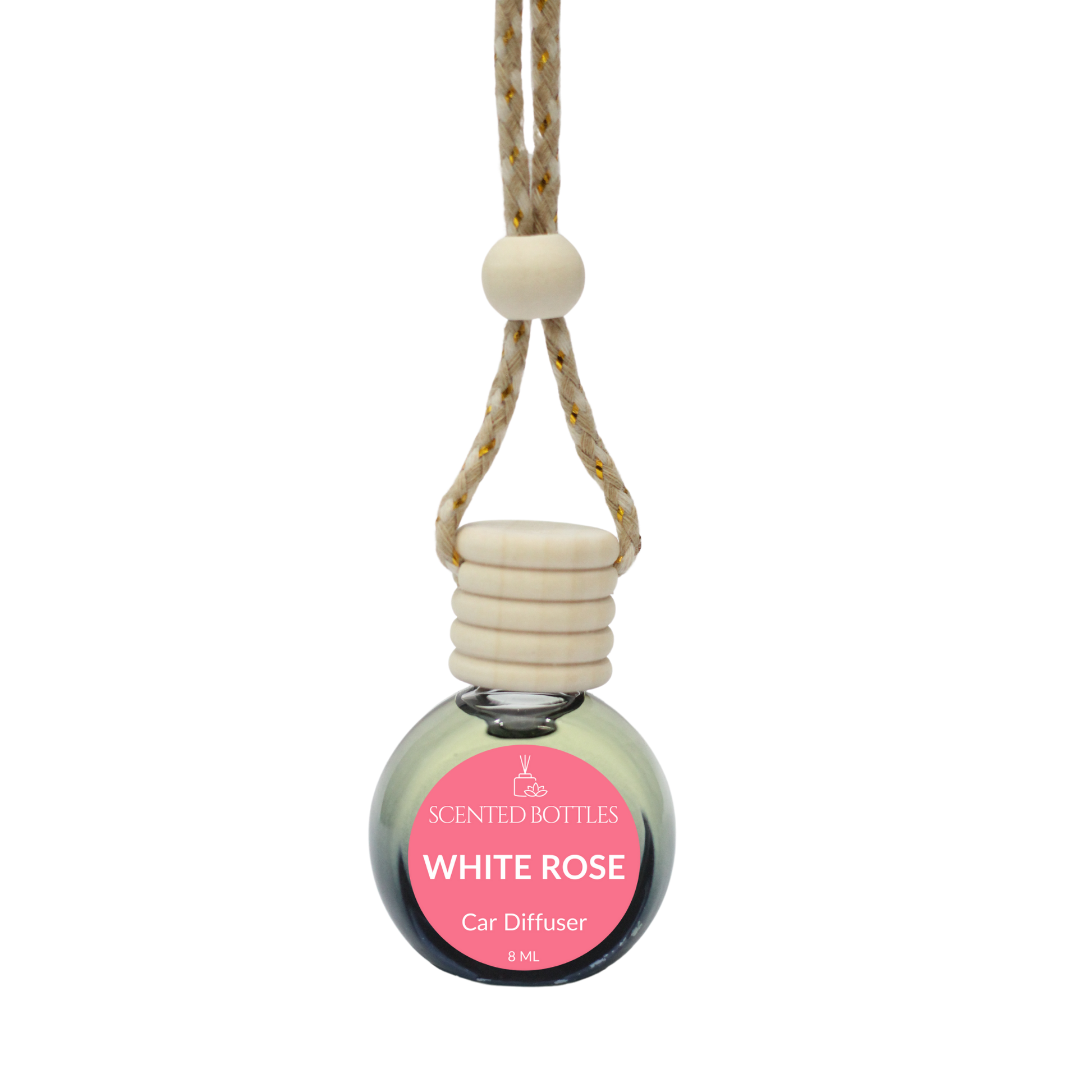 White Rose car diffuser and air freshener